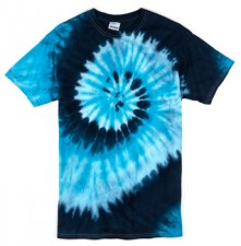 Blue Ocean Adult Tie Dye T-Shirt