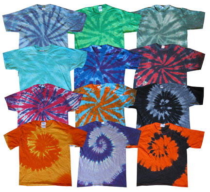 Tie Dye T-Shirt (Assorted Colors)
