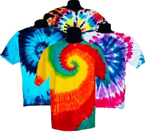 Adult Tie Dye T-Shirt (Assorted Colors)