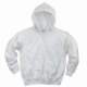 White Adult Pullover Hood