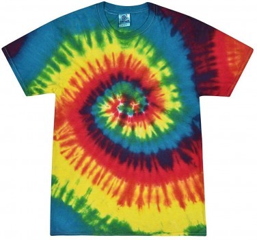 Classic Rainbow Kids Tie Dye T-Shirt