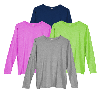 Softstyle Ladies Fitted Long Sleeve T-Shirt