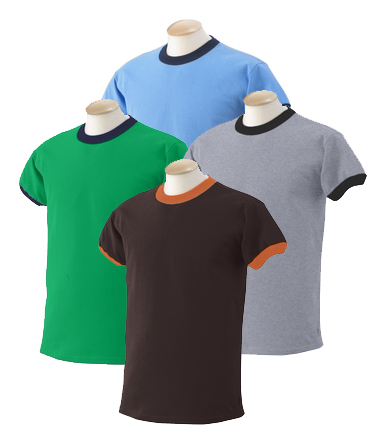Ringer T-Shirt (Assorted Colors)
