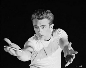 James Dean made the white t-shirt cool.