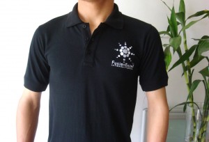 Logo on polo hot sale