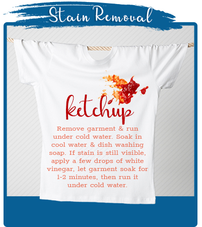 Ketchup Stain Removal