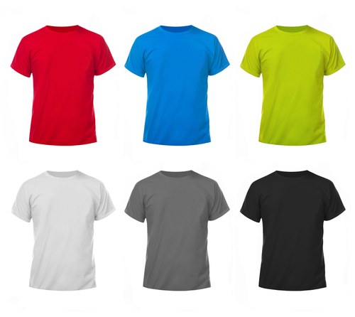 mockup mens t shirts color