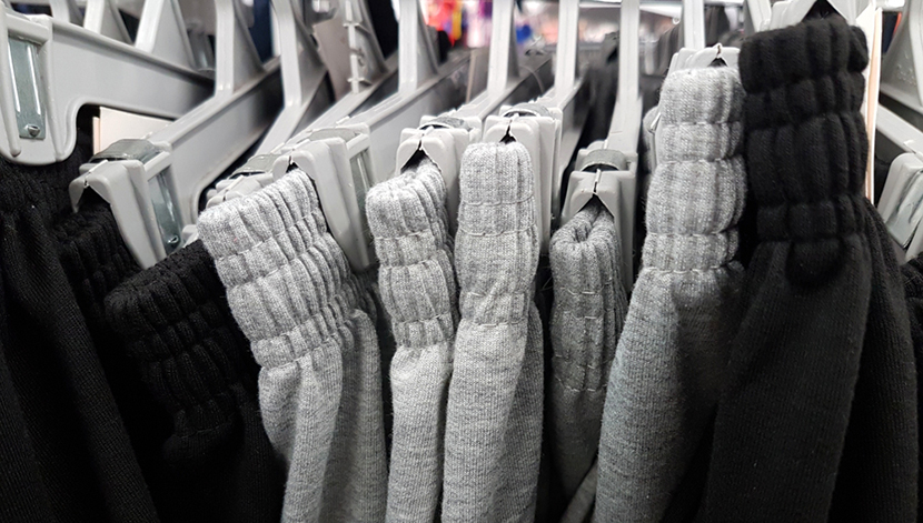 sweatpants hangers department store