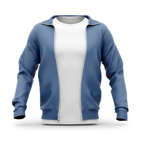 Crew neck zip up best sale sweatshirt