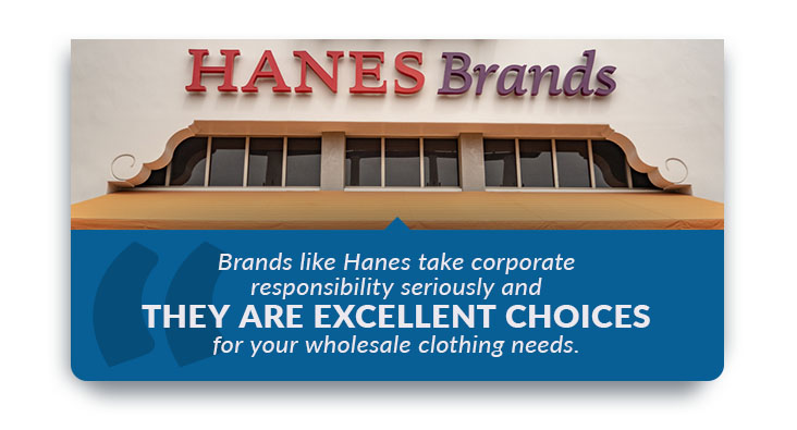 hanes brand wholesale clothing quote