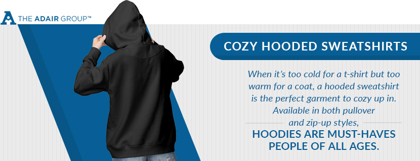 cozy hooded sweatshirts quote