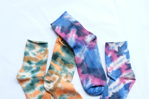 tie dye socks