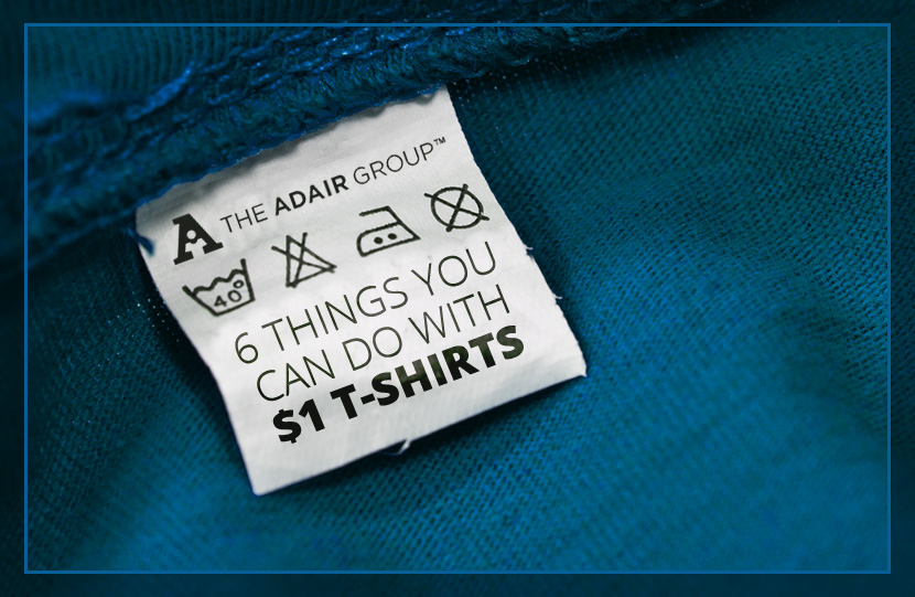 6 Things You Can Do with $1 T-Shirts