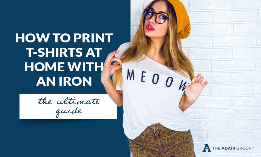 Make Your Own Custom Print T-Shirts  How To Use Iron-On Transfer Paper. 