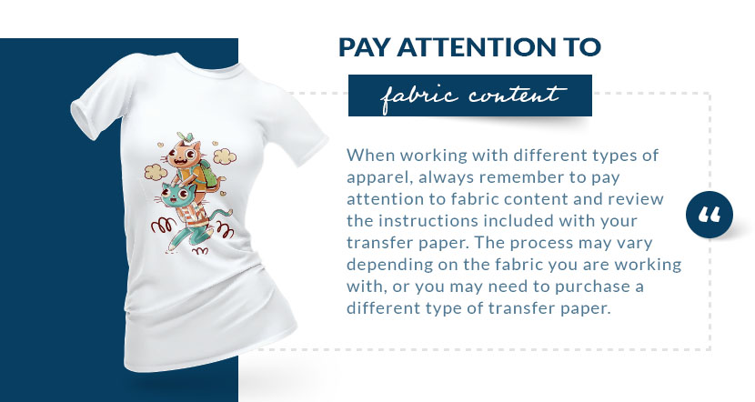 pay attention to fabric graphic