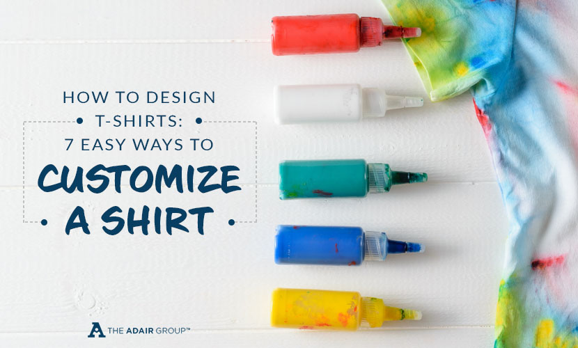 how to design shirts customize a shirt