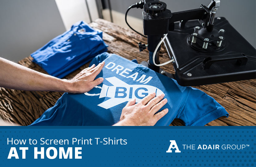 How to Screen Print T-Shirts at Home