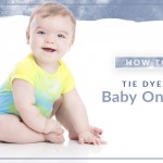 How to Tie Dye a Baby Onesie