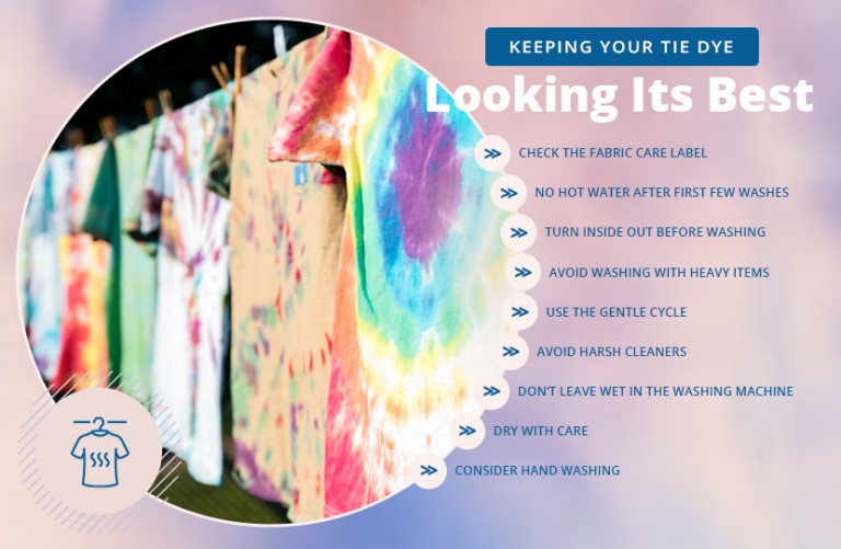 How to Wash Tie Dye to Keep Colors Bright