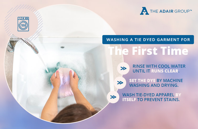 How to Wash Tie Dye to Keep Colors Bright | The Adair Group | The Adair Group