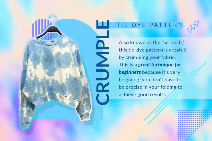 Super Easy BLACK AND WHITE CRUMPLE Tie Dye Tutorial