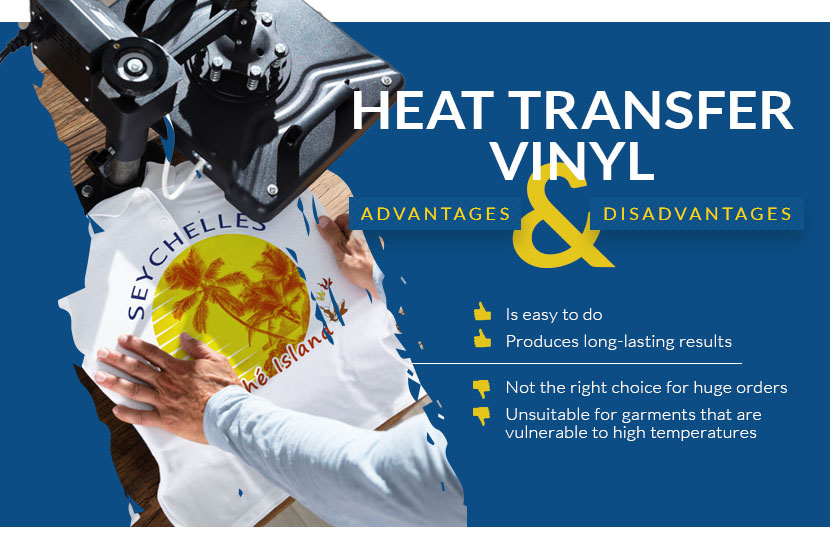 heat transfer vinyl advantages and disadvantages