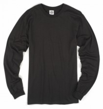 black plain long sleeve