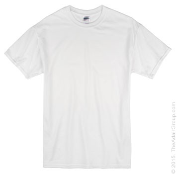 plain white t shirt gildan
