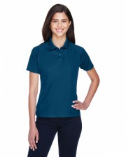 Ladies' Eperformance Pique Polo Ceramic Blue