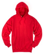 Red Adult Pullover Hoodie