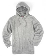 Heather Grey-Zip Hood|Full *DOZEN* Price