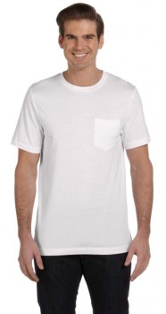 White |Adult Pocket Tee (XS)