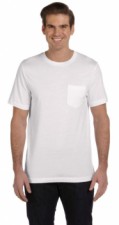 White |Adult Pocket Tee (XS)