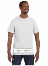 Irregular White Adult T-Shirt