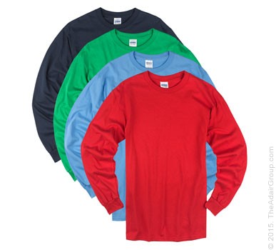 Assorted Adult Long Sleeve T-Shirts | Adair Group