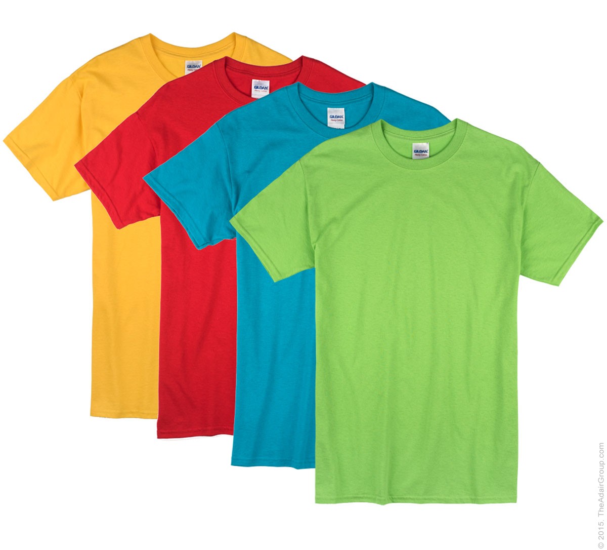 lav lektier Ren og skær strand Bright Color Adult T-Shirts | The Adair Group