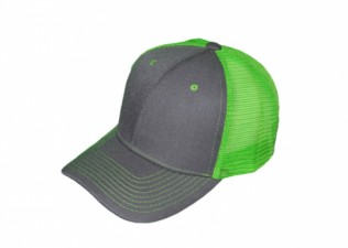 Dk Grey/Neon Green|Trucker Hat