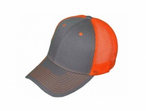 Dk Grey/Neon Orange|Trucker Hat