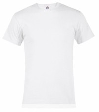 White |Adult Tee (size Small)