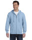 Heather Grey Adult Zipper Hoodie