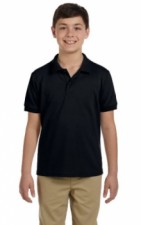 Black Kids Polo Shirt