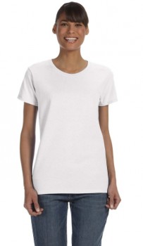White | Ladies Basic T-Shirt