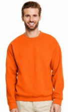 Safety Orange | Crewneck Sweatshirt