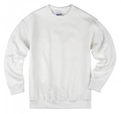 White|Kids Crewnecks (Irreg)