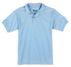 Light Blue Kids Polo Shirt