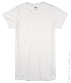 White Fitted T-Shirt for Women | The Adair Group