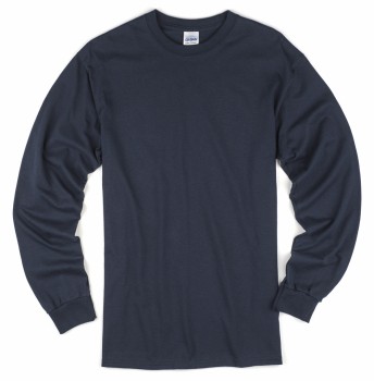 Navy| Adult Long Sleeve T