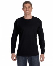 Irregular Black Adult Long Sleeve T