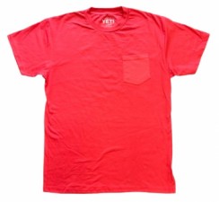 Brick Red | Adult Pocket T-Shirt