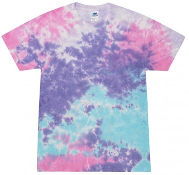Cotton Candy Adult Tie Dye T-Shirt